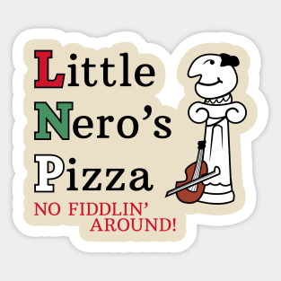 Little Nero's Pizza Sticker